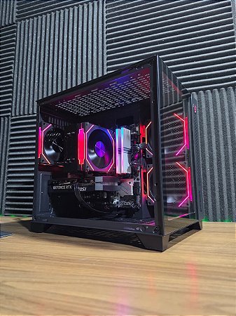 PC Gamer AMD Ryzen 7 5700x + RTX 5060 + 32GB DDR4 + SSD 500GB NVME + B550M