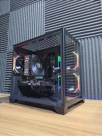 PC Gamer AMD Ryzen 5 5600 + RTX 3060 + 16GB DDR4 + SSD 500GB NVME + B550M