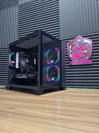PC Gamer AMD Ryzen 7 5700x + RTX 5050 + 16GB DDR4 + SSD 500GB NVMe + B550M