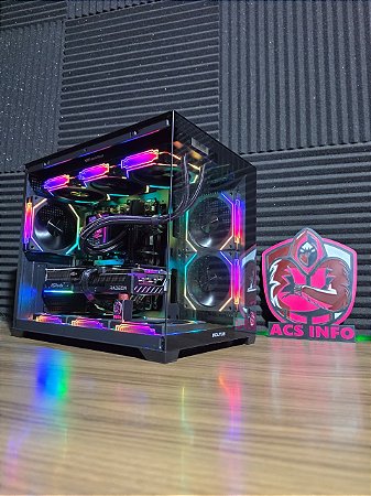 PC Gamer AMD Ryzen 7 9800x3D + RX 9070 XT 16GB + 32GB DDR5 + SSD 1TB NVME + B850M