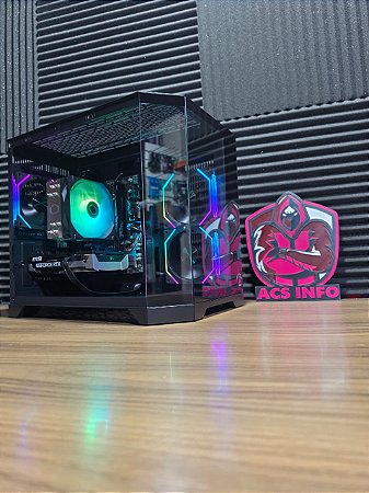 PC Gamer AMD Ryzen 5 7600x + RTX 5060 + 16GB DDR5 + SSD 500GB NVME + A620M