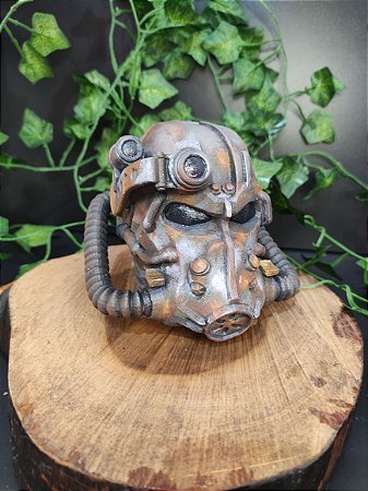 Capacete Miniatura Power Armor T-60 Fallout