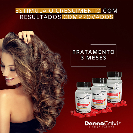 Kit 3 meses Vitamina Dermocalvi Mulher