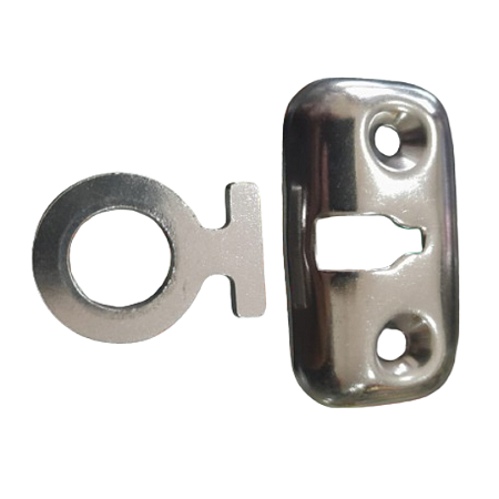 SUPORTE PARA DEFENSA INOX