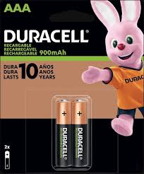 Pilha Duracell Alcalina AAA Palito, Cartela com 02 unidades.