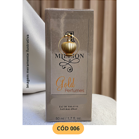 Perfume Masculino 1ª linha, Contratipo / Inspirado, a base de óleo, fixação média de 8 a 10 horas. Embalagem lacrada, Frasco: Vidro Spray 50 ml
