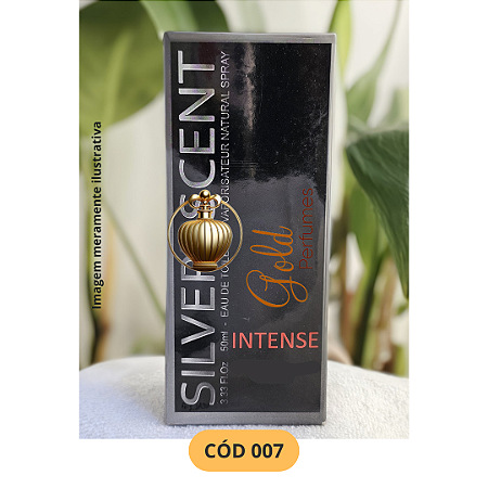 Perfume Masculino 1ª linha, Contratipo / Inspirado, a base de óleo, fixação média de 8 a 10 horas. Embalagem lacrada, Frasco: Vidro Spray 50 ml