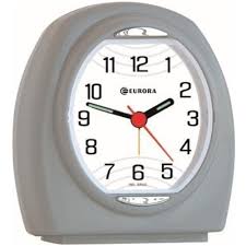 Despertador Eurora Quartz 2695 - Cinza