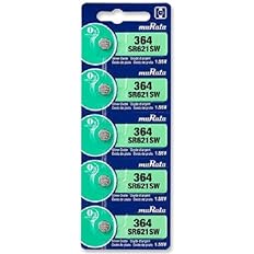 Bateria 364 Murata - 1,5 Volt Cartela Com 5 Unidades
