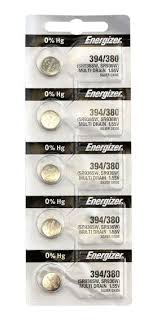 Bateria 394 Energize - 1,5 Volt Cartela Com 5 Unidades