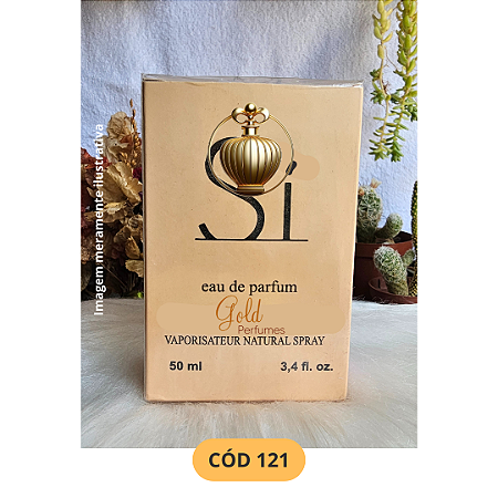 Perfume Feminino 1ª linha, Contratipo / Inspirado, a base de óleo, fixação média de 8 a 10 horas. Embalagem lacrada, Frasco: Vidro Spray 50 ml