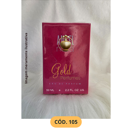 Perfume Feminino 1ª linha, Contratipo / Inspirado, a base de óleo, fixação média de 8 a 10 horas. Embalagem lacrada, Frasco: Vidro Spray 50 ml