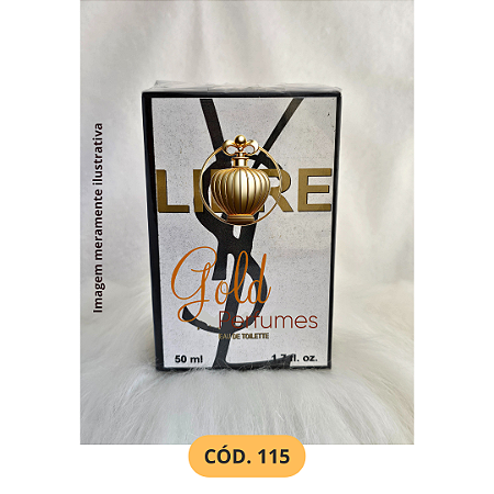 Perfume Feminino 1ª linha, Contratipo / Inspirado, a base de óleo, fixação média de 8 a 10 horas. Embalagem lacrada, Frasco: Vidro Spray 50 ml