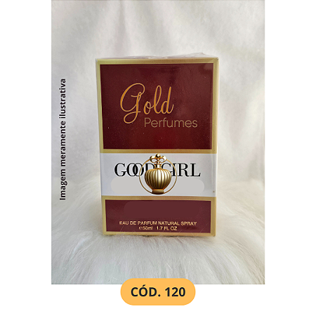 Perfume Feminino 1ª linha, Contratipo / Inspirado, a base de óleo, fixação média de 8 a 10 horas. Embalagem lacrada, Frasco: Vidro Spray 50 ml