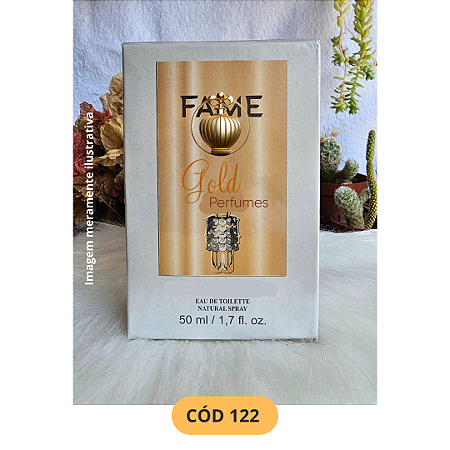 Perfume Feminino 1ª linha, Contratipo / Inspirado, a base de óleo, fixação média de 8 a 10 horas. Embalagem lacrada, Frasco: Vidro Spray 50 ml