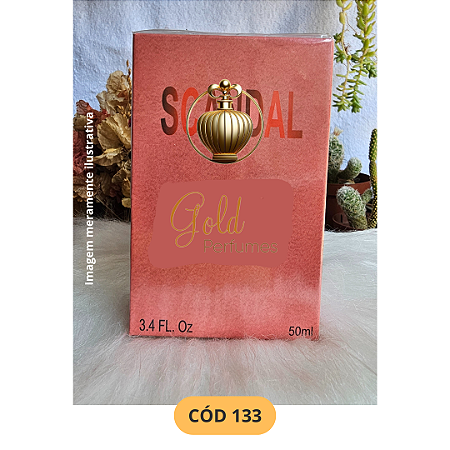 Perfume Feminino 1ª linha, Contratipo / Inspirado, a base de óleo, fixação média de 8 a 10 horas. Embalagem lacrada, Frasco: Vidro Spray 50 ml