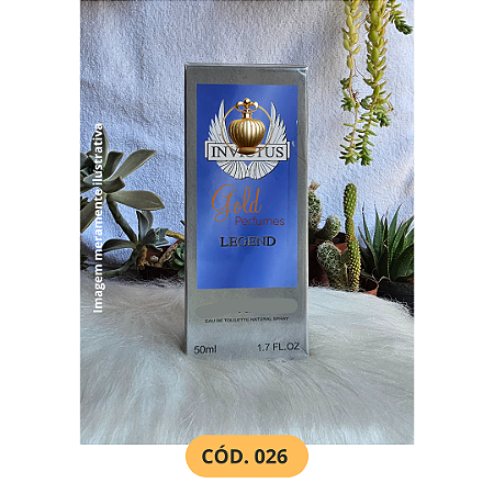 Perfume Masculino 1ª linha, Contratipo / Inspirado, a base de óleo, fixação média de 8 a 10 horas. Embalagem lacrada, Frasco: Vidro Spray 50 ml