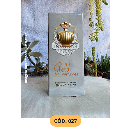 Perfume Masculino 1ª linha, Contratipo / Inspirado, a base de óleo, fixação média de 8 a 10 horas. Embalagem lacrada, Frasco: Vidro Spray 50 ml
