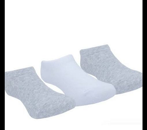 meias invisível kit com 3
