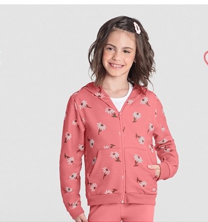 Jaqueta infantil menina