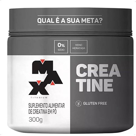 Creatina Monohidratada (300g) - Max Titanium
