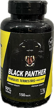 Black Panther Tribulus + Maca Root (150tabs) Amarelo - Black Panther Labs