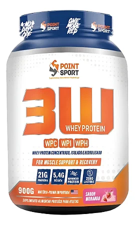 Whey Protein 3w - 900g - Point Sport