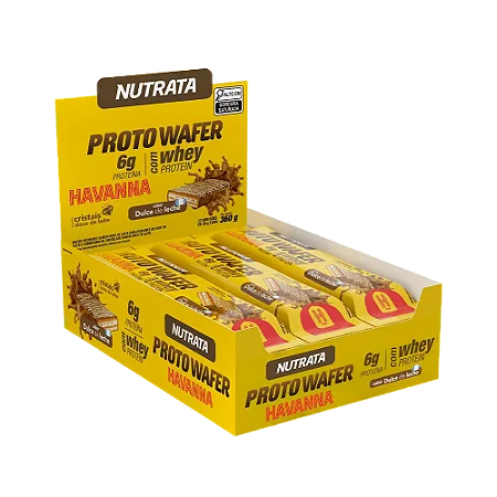 Proto Wafer HAVANNA (unidade) - Dulce de Leche - Nutrata