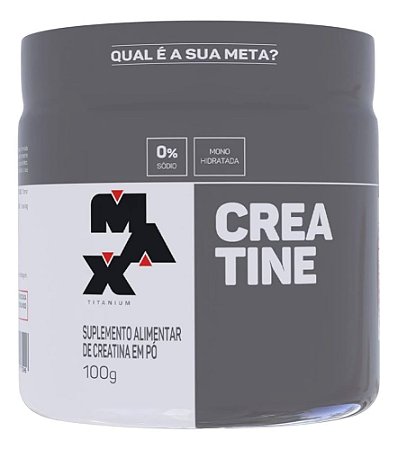 Creatina 100g - Max Titanium