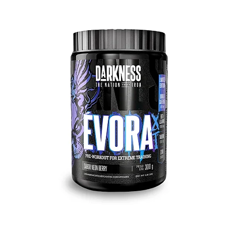 Évora XT Pré treino 400mg de cafeína - 300g - Darkness