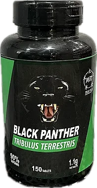 Black Panther Tribulus puro(150tabs) Amarelo - Black Panther Labs