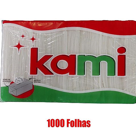 PAPEL TOALHA INTERFOLHADO 1000 FLHS KAMI