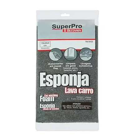 ESPONJA LAVA  CARRO 9422 SUPERPRO