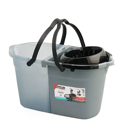BALDE PLASTICO 2 AGUAS C/ESPREM 20L SP9232 SUPERPRO
