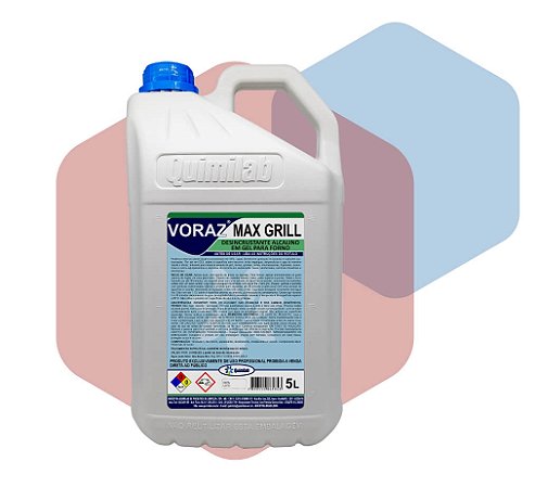 VORAZ MAX GRILL DESINCRUSTANTE 5L QUIMILAB