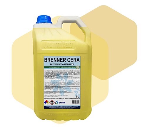 BRENNER SHAMPOO C/ CERA 5L QUIMILAB
