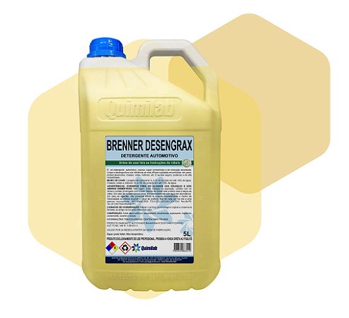 BRENNER DESENGRAX SHAMPOO DESENGRAXANTE 5L QUIMILAB