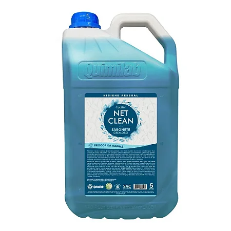 NET CLEAN SABONETE FRESCOR DA MANHA 5L QUIMILAB