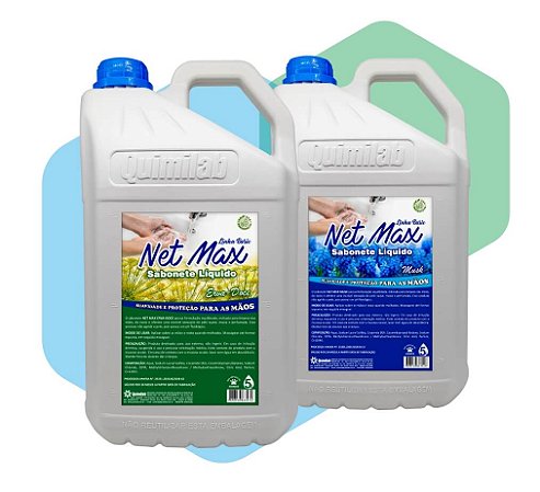 SABONETE NET MAX MUSK 5L QUIMILAB