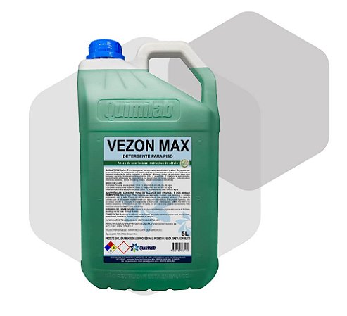 VEZON MAX DETERGENTE PISO CONCENTRADO 5L QUIMILAB