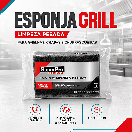 ESPONJA LIMPEZA PESADA 9499 SUPERPRO