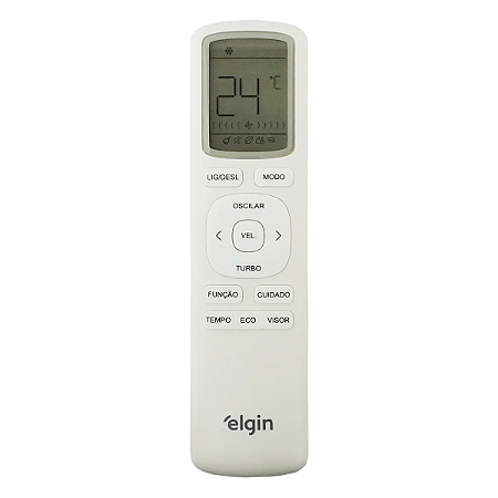 CONTROLE REMOTO SPLIT ELGIN INVERTER ECO DREAM 9 À 36.000 BTUS - KKG36A-C12 - HIFI/QI