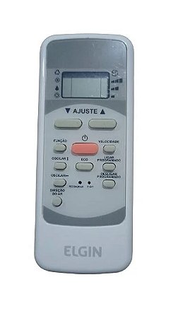 CONTROLE REMOTO SPLIT ELGIN INVERTER RG51Q1