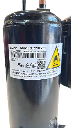 COMPRESSOR SPLIT INVERTER MIDEA AIRVOLUTION 18.000 BTUS GMCC KSK103D32UEZ31 R32/R410A - 11103020011803