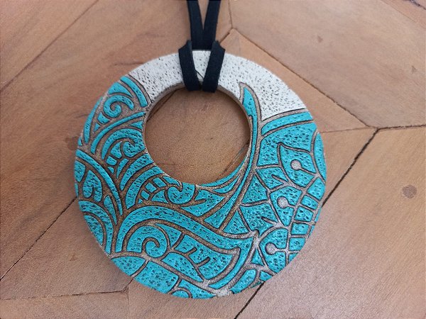 Colar Mandala Redondo Grande
