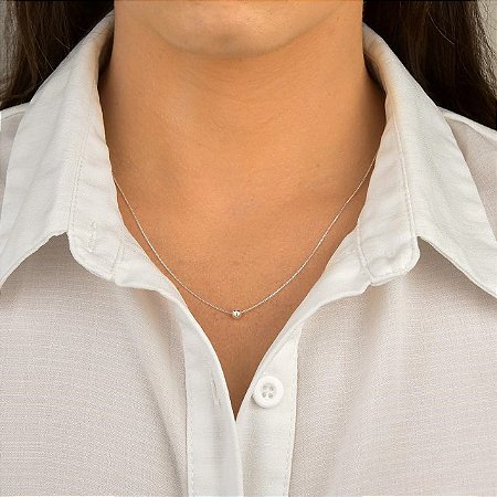 Choker Gargantilha Gleam em Prata 925