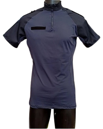 COMBAT SHIRT AZUL MARINHO NOITE - MANGA CURTA GCM