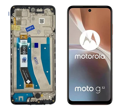 Frontal Moto G32 com aro Wefix