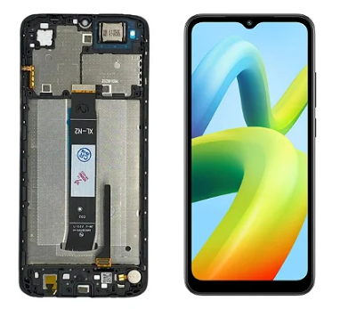 Frontal Redmi A1 / A1 Plus Com Aro Premium Plaquê/ LC Peças