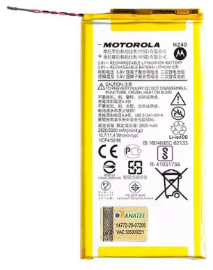 Bateria HZ-40 (Moto Z2 Play) Original Nacional
